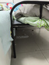 折叠床单人家用简易床加床1.2米加固午休硬板小床成人办公室铁床 两折床黑架80cm宽床头无软包 实拍图