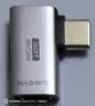 海备思 Type-C转接头弯头90度兼容雷电4全功能USB4数据线公转母L型适用iPhone16手机电脑延长转换头 实拍图