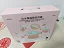 babycare婴儿口水巾围嘴围兜一次性柔软小方巾防脏围兜斯纳德小鹿20片 实拍图