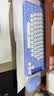 罗技（Logitech）POP ICON KEYS无线蓝牙键盘 AI轻音薄膜电脑办公键盘鼠标套装mac ipad键鼠套装泡泡键盘自定义85键 POP ICON COMBO 紫色 实拍图