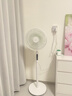 美的（Midea）【幸运草安睡1S】直流变频语音遥控电风扇家用卧室静音落地式风扇台式抗菌大风力一级能效节能电扇 实拍图