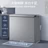 美的200L单温家用冰柜减霜冷藏冷冻柜两用小冰柜一级能效节能冷柜小型冰箱BD/BC-200KMF(E)国家补贴 实拍图