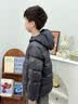 波司登（BOSIDENG）【165可选】26秋新款四防羽绒服儿童5A抗菌百搭外套T260135550XS 【店长推荐】钛金深灰|8916 150 /72 约 140-150cm 36kg 实拍图