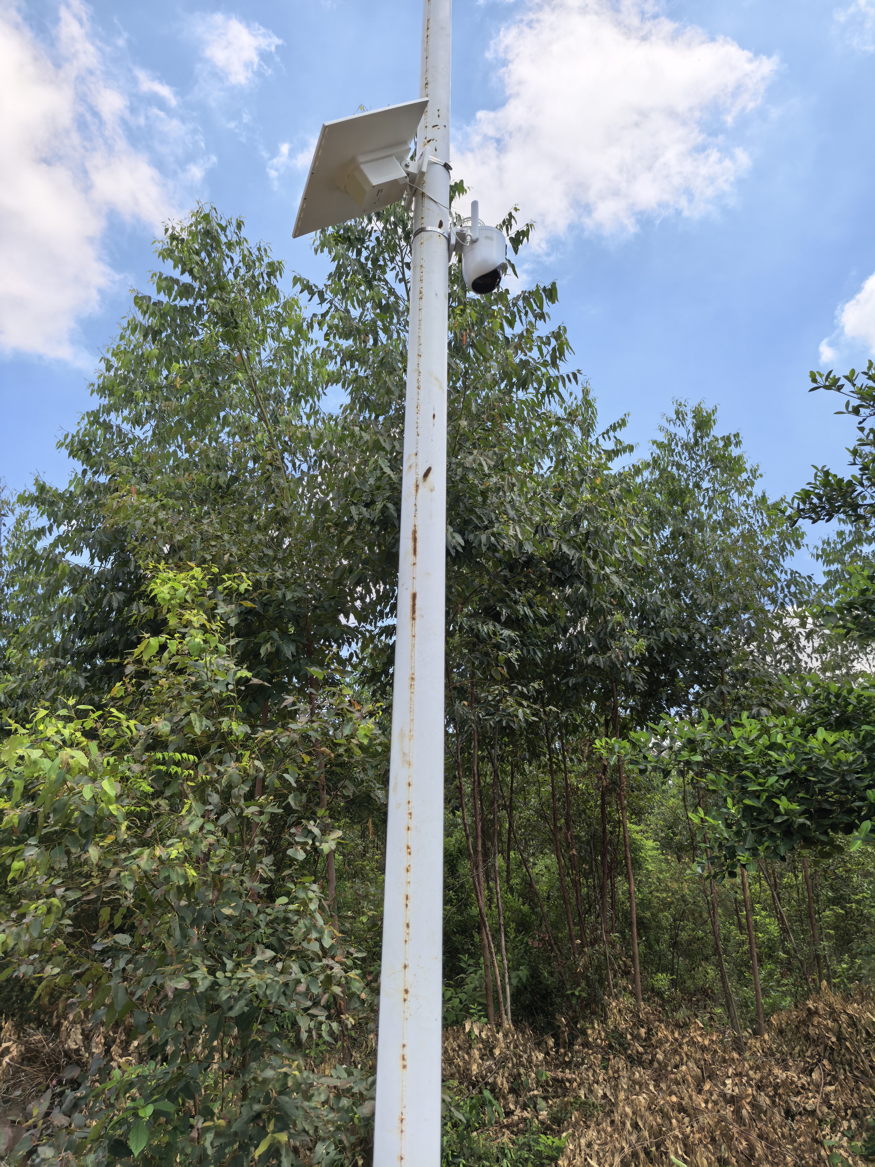 海康威视（HIKVISION）太阳能监控摄像头 室外无线4G终身免流量 360度无死角带夜视全景高清镜头 农村户外监控器 实拍图