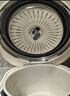东芝（TOSHIBA）【旗舰新品】小白露风冷电压力锅 5L 4-8人高压锅家用IH锁鲜0排气 纯钛0涂层+陶瓷双胆PC-50MXVC 实拍图