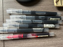 过家家玩具17直液式中性笔0.5全针管速干黑笔蓝笔红笔 黑笔5支+红笔1支 实拍图