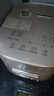 美的（Midea）0涂层精钢厚釜电压力锅6L提鲜双胆大容量家用高压锅煲汤煮饭4-6人电饭煲MY-C640G 实拍图