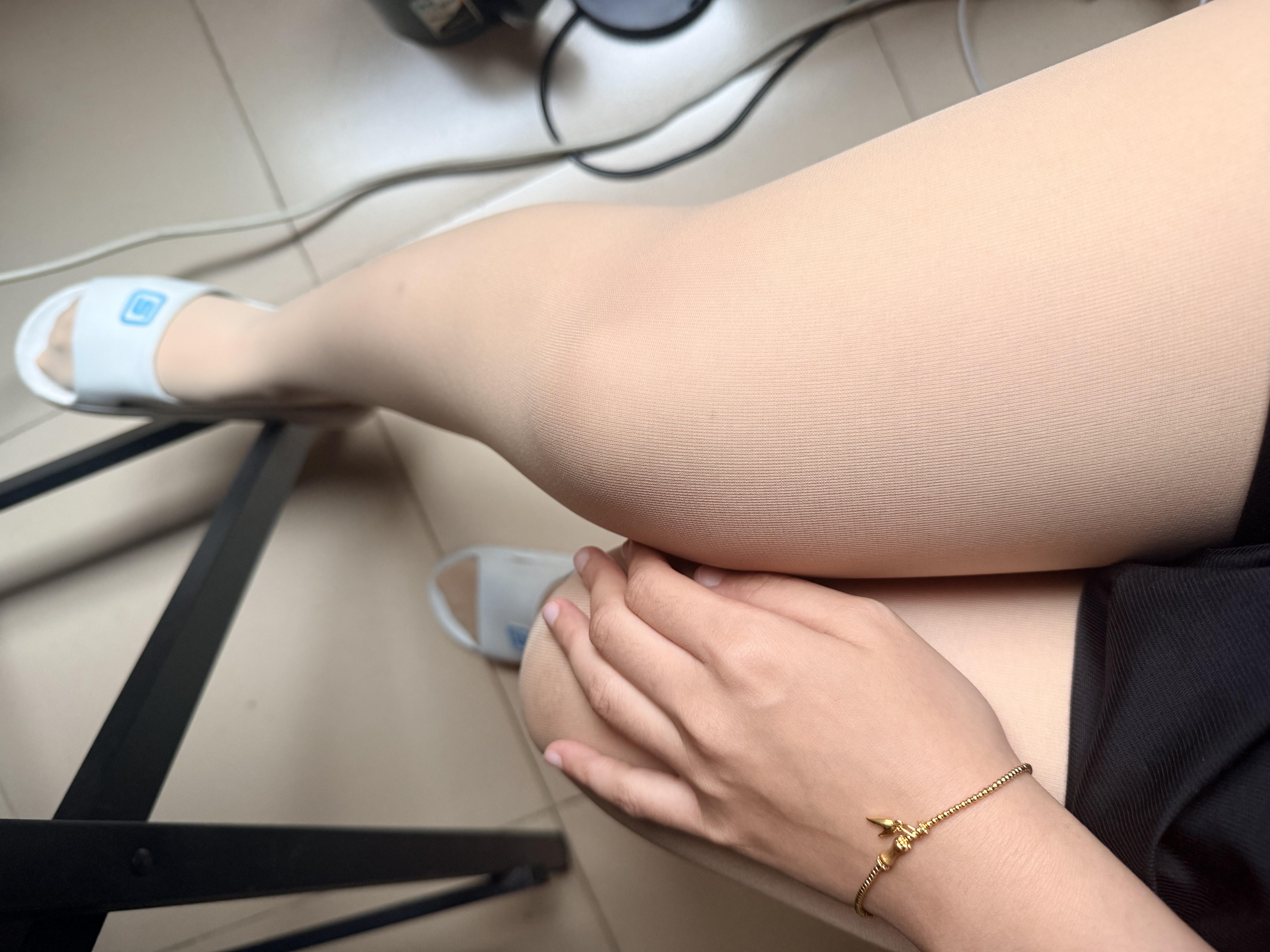 浪莎丝袜女显瘦腿春秋季打底裤中厚抑菌光腿神器黑色肉色连裤袜冬 实拍图
