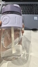 物生物（RELEA）玻璃杯女士水杯大容量高颜值咖啡杯吸管杯双饮泡茶杯学生杯子礼物 实拍图