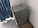 志高（CHIGO）小冰箱迷你小型家用冷藏冷冻两用宿舍出租房用双门办公室电冰箱节能省电 【店长推荐】48L银色【一级能效丨全国联保】 实拍图
