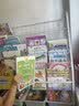 汤能优品移动书架绘本架铁艺置物架书本玩具架简易落地书柜卧室收纳架子 【活动款】90CM-5层书架+3白盒 实拍图
