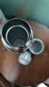 美厨（MAXCOOK）真空保温杯 304不锈钢水杯500ml户外便携茶杯子 本色银MCBE-ZK500 实拍图