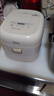 美的（Midea）小碧玉电饭煲小型1-2-3人3L0氟含钛陶瓷白玉釜家用煲汤粥智能预约多功能电饭锅RE360 实拍图