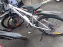 京东京造 XC350山地自行车铝合金禧玛诺21速油压碟刹成年人学生15寸时空银 实拍图
