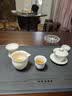 容山堂珐琅彩泡茶杯陶瓷主人杯单杯茶盏公道杯盖碗茶洗壶承茶壶功夫茶具 金丝珐琅彩品茗茶杯-宝蕴款 1个 80ml 实拍图