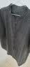 CJZ香云纱100%桑蚕丝短袖衬衫男士2026夏季高档半袖衬衣中式爸爸装 灰咖色 立领短袖 2XL 体重175 左右 实拍图