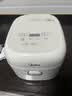 美的（Midea）小碧玉电饭煲小型1-2-3人3L0氟含钛陶瓷白玉釜家用煲汤粥智能预约多功能电饭锅RE360 实拍图