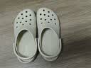 卡骆驰（CROCS）经典洞洞鞋新款送女友礼物10001 2Y2象牙白 37-38 实拍图