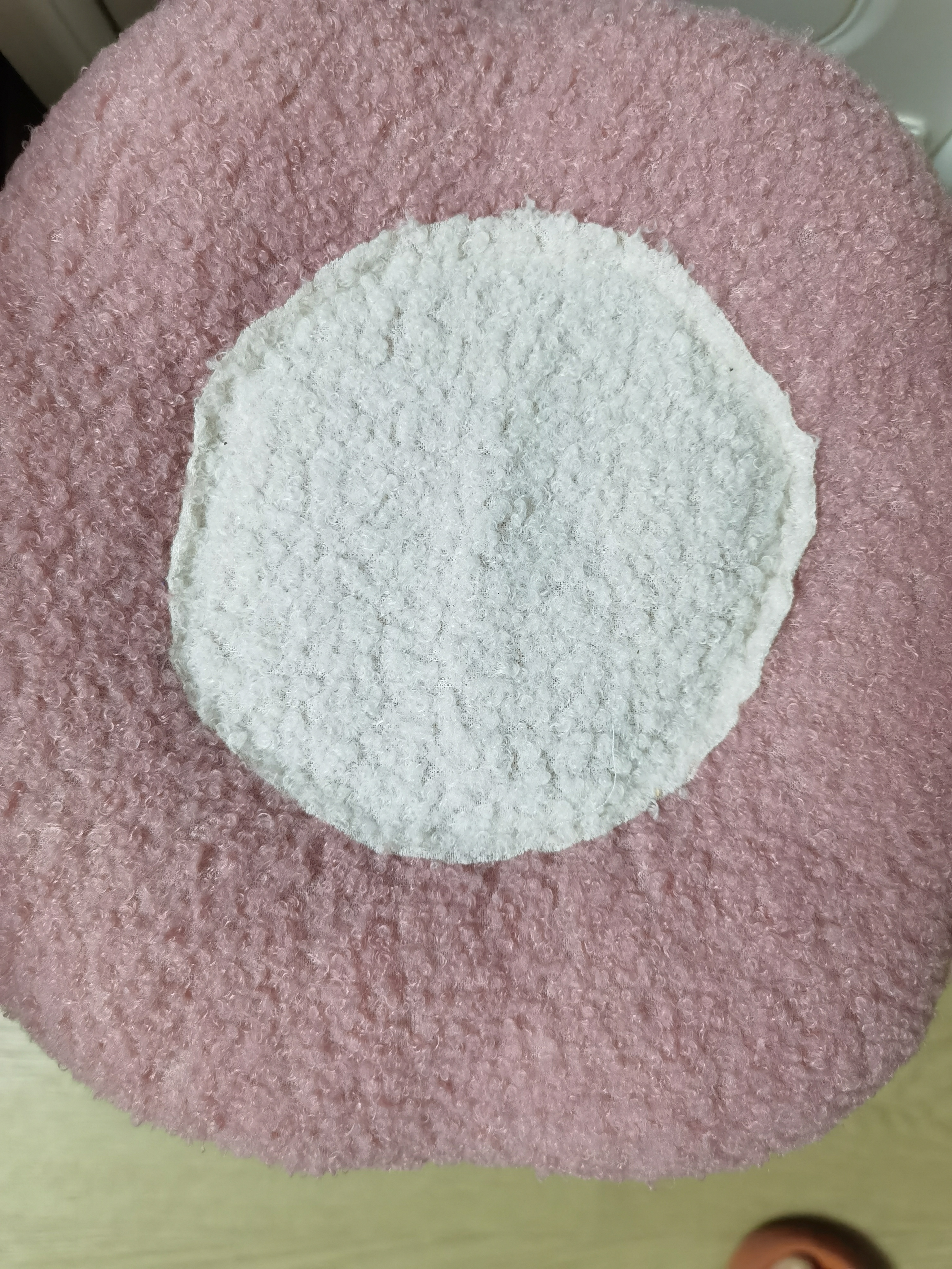 安尔雅花朵小凳子家用矮凳沙发凳板凳客厅小圆凳可爱女生卧室换鞋凳 实拍图