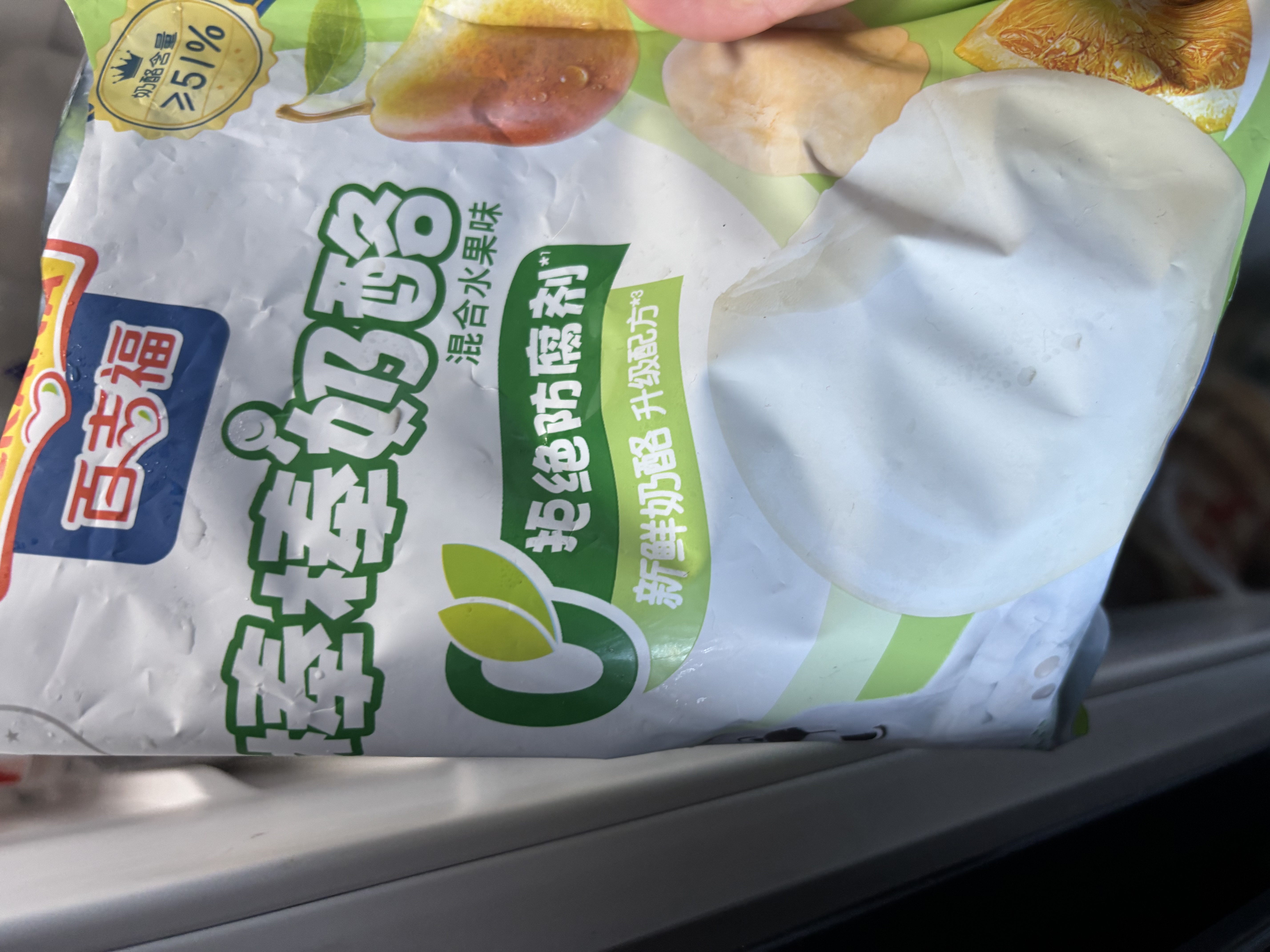 百吉福（MILKANA）【热门商品】棒棒奶酪儿童低温奶酪棒 混合水果味 500g/25支装 实拍图