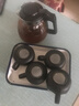 【京东物流】茶壶套装整套茶具大容量玻璃茶杯带滤网耐高温泡茶具 1000ML一壶+四杯套装【无茶盘】 实拍图