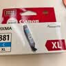 佳能（Canon）CLI-881XL C 大容量青色墨盒(适用TS8380t/TS708/TS708t/TS9580/TS9180/TS8380) 实拍图