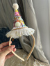 仕彩生日帽头饰小女孩生日礼物公主派对拍照道具氛围场景布置可爱发箍 实拍图