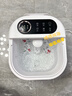 美的（Midea）泡脚桶加热全自动按摩2026智能足浴盆杀菌洗脚盆喷淋暖泡生日礼物送男女友长辈三伏暴汗康养ZL301 实拍图