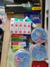 离草四孔文件夹4孔活页文件夹 a4活页夹11孔插页资料册打孔学生多功能大容量加厚强力夹 湖水蓝 实拍图