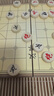 得力（deli）中国象棋套装折叠防水棋盘棋游儿童益智娱乐亲子露营原木开学礼物 实拍图