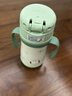膳魔师（THERMOS）儿童水杯吸管保温保冷杯礼盒带杯套316L不锈钢超轻幼儿上学杯TCKC 实拍图