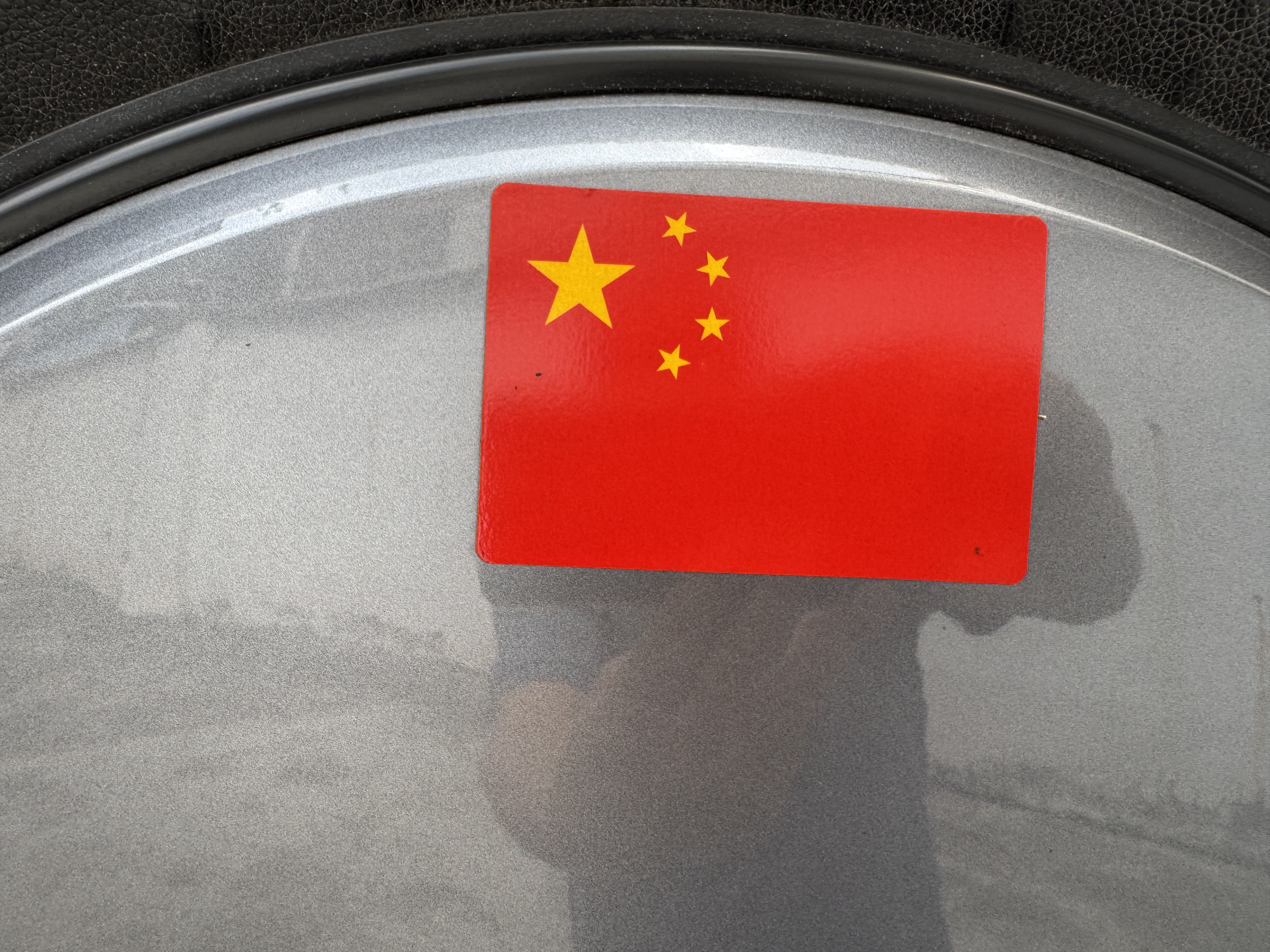 3M反光贴国旗车贴610C特制款简易包装1片装9厘米*6厘米 实拍图