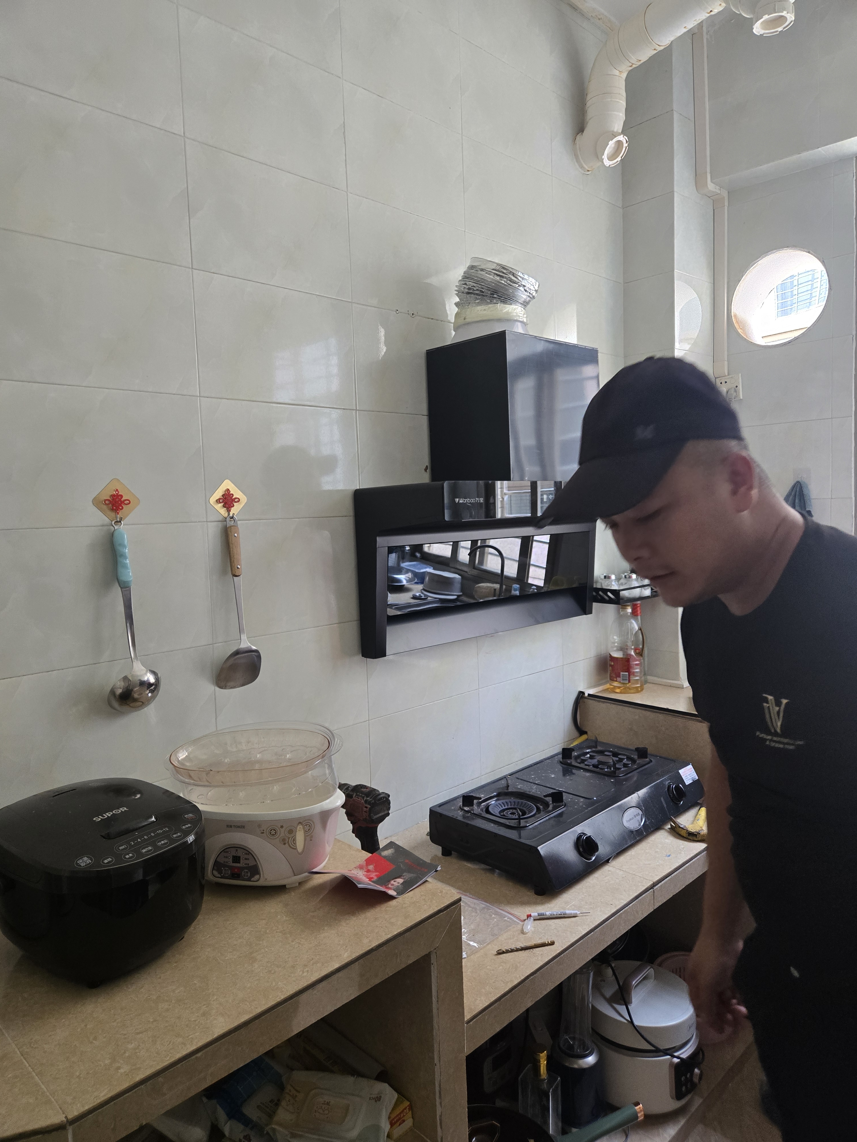 万宝油烟机顶侧双吸抽油烟机家用厨房吸油烟机大吸力小型7字型吸油烟机上门安装以旧换新补贴 900宽五键手感触碰+自动清洗 上门安装+全国联保 实拍图