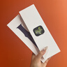 Apple/苹果 Watch S11 智能手表GPS款46毫米银色铝金属表壳雾紫色运动型表带S/M MEVW4CH/B 实拍图