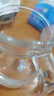 乐美雅玻璃水壶冷水壶大口径饮料茶壶冰箱家用大容量鸭嘴壶1.3L凉水壶 实拍图