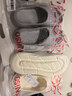 名创优品（MINISO）拖鞋男女家居情侣家用舒适浴室防滑防臭四季拖鞋 珍珠白  42-43 实拍图