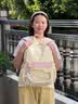 JINSHIWQ新款日系高颜值翻盖书包小学生可爱研学背包多巴胺女大学生双肩包 实拍图