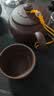百年利永宜兴紫砂品茗杯原矿紫砂茶碗泡茶杯普洱杯小茶杯子主人杯功夫茶具 紫泥6个装 实拍图