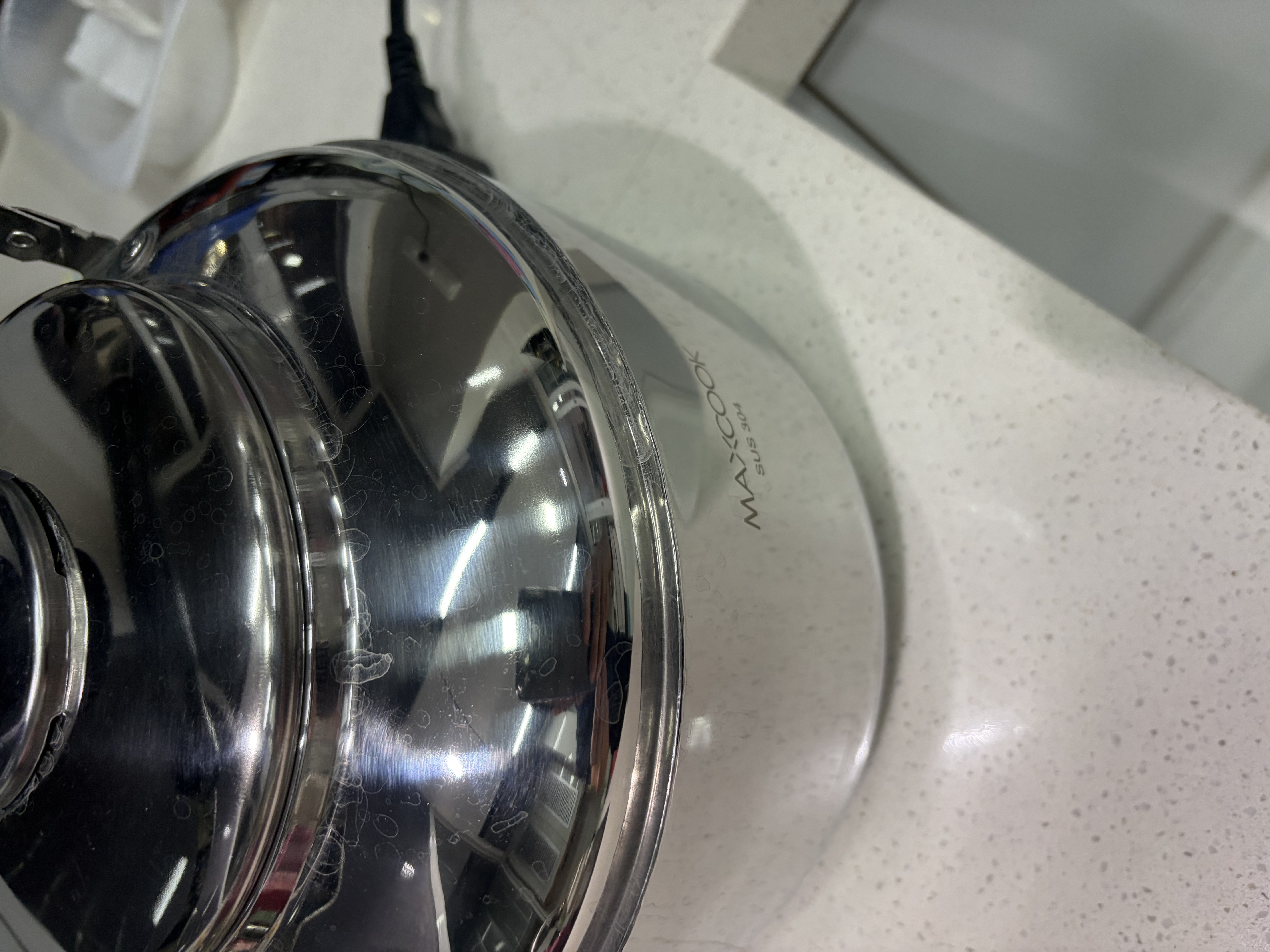美厨（MAXCOOK）电水壶 304不锈钢烧水壶响水壶 5L加厚中式鸣音 防干烧TB-Z24 实拍图
