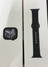 Apple/苹果 Watch S11 智能手表GPS款42毫米亮黑色铝金属表壳黑色运动型表带S/M MEU94CH/B 实拍图