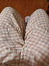 MUJI[自营限定款]女士无侧缝 双层纱织睡衣 纯棉家居服 浅粉红色 M 实拍图