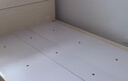 全友家居 现代简约原木风主卧室床1.5米x2米小户型双人家用高脚床 实拍图