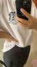 森马（Semir）[商场同款]短袖T恤女小狗刺绣夏季2025宽松衣服休闲101325100092 实拍图