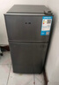 奥克斯小冰箱家用小型迷你冷藏冷冻两用出租房宿舍用节能省电寝室办公室电冰箱 【净化去味】146灰色【高效保鲜 铜管速冷】30L 实拍图