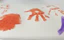 美乐童年手指画颜料婴幼儿指印画玩具可水洗涂鸦画画儿童生日礼物 实拍图