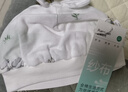 全棉时代婴儿帽子新生儿胎帽0-3个月男女宝宝防风护耳帽36-38cm 童话树屋 实拍图