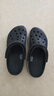 卡骆驰（CROCS）贝雅卡骆班洞洞鞋|205089 黑色/白色-066   40 (250mm)   实拍图