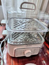 美的（Midea）电蒸锅电煮锅电火锅多功能锅家用电炒锅蒸蛋器蒸包子锅电热锅10.8升三层大容量多用途锅ZGE2323Z02 实拍图
