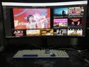 泰坦军团 34英寸 WQHD 200Hz HDR400高亮 1500R曲面带鱼屏 旋转升降人体工学支架 电脑电竞显示器 C34A1R+ 实拍图