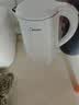 美的（Midea）电热水壶烧水壶1.7L304不锈钢0涂层双层隔热自动断电1500W养生冲奶2026新款 MK-SH17M130 实拍图